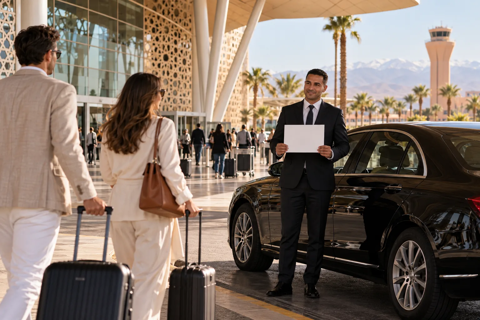 Tinissa Travel airport transfer service in Marrakech