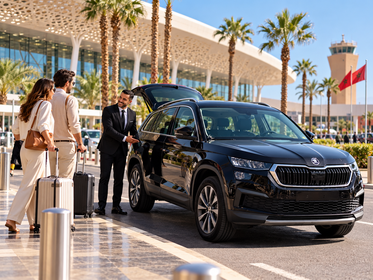 Tinissa Travel airport transfer service in Marrakech