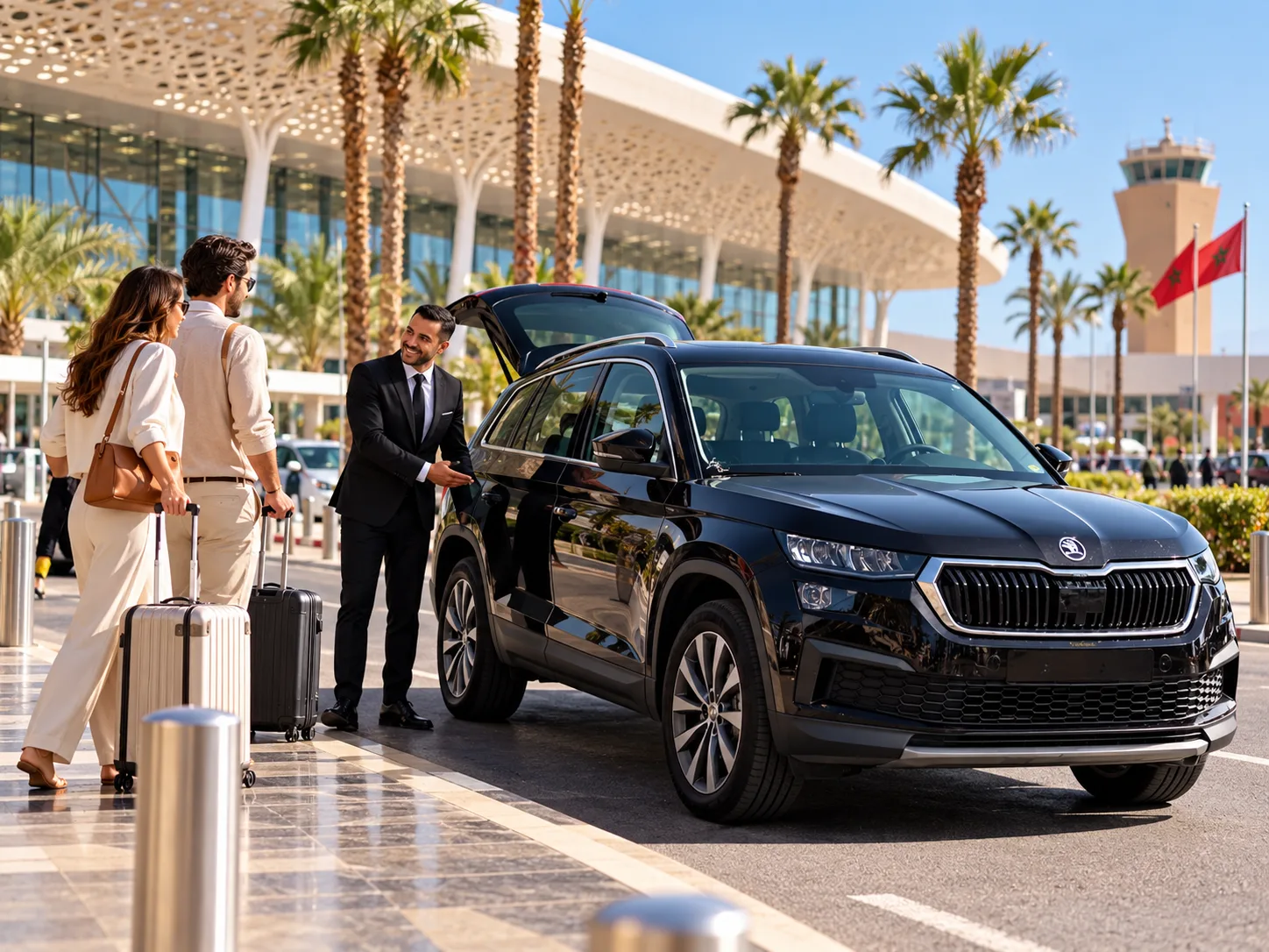 Tinissa Travel airport transfer service in Marrakech